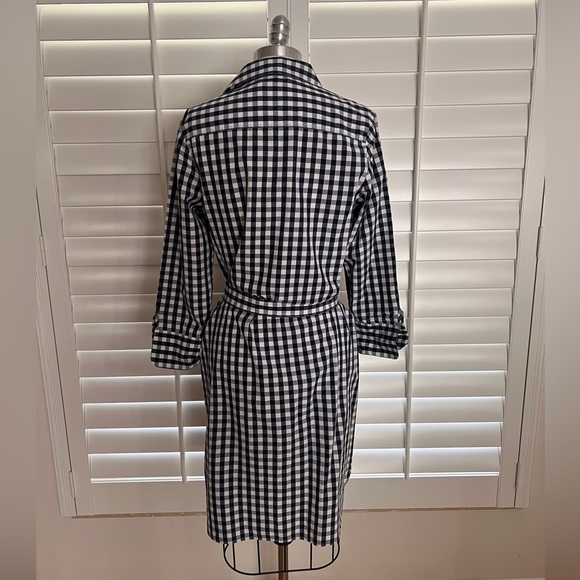 Vineyard Vines size 6 Black Gingham Dress - Picture 2 of 3